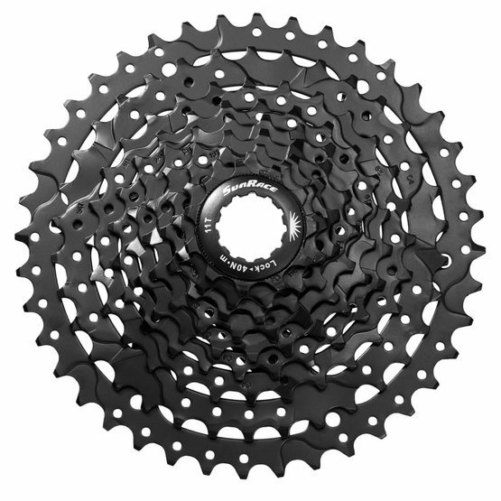 KAZETA SUNRACE CSM9809AX 9 11-40Z BLACK