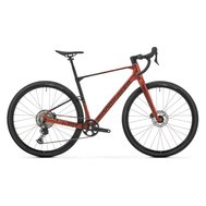 Gravel MONDRAKER Arid Carbon earth red/black/flame red, velikost 2025
